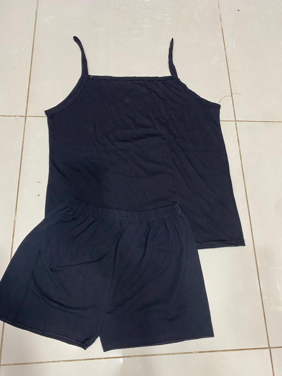 Comfortable Cotton Jersey Cami Set - 2 Pcs